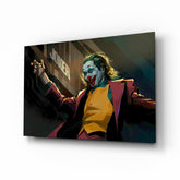 Joker Glass Wall Art.